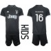 Juventus Weston McKennie #16 Barnkläder Tredje matchtröja till baby 2023-24 Kortärmad (+ Korta byxor) Billigt